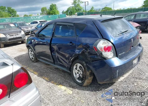 2009 Pontiac Vibe z USA, uszkodzony, nr VIN 5Y2SL67859Z458396